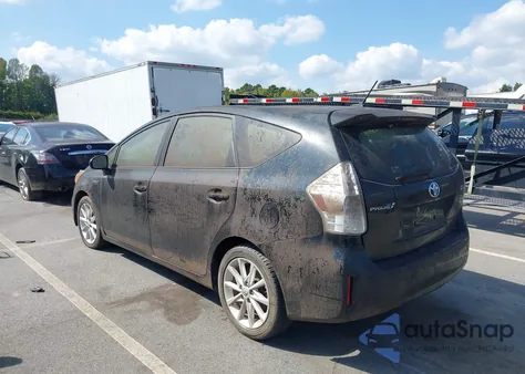 2012 Toyota Prius V Five из США, поврежденный, VIN JTDZN3EU3C3157059